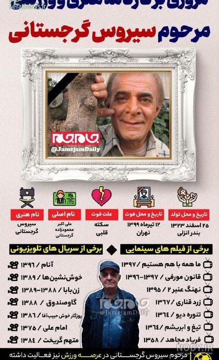 فیلم سیروس گرجستانی در بیمارستان فیلم سیروس گرجستانی در بیمارستان