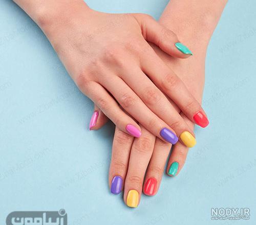 مدل ناخن ژلیش جدید مدل ناخن ژلیش جدید