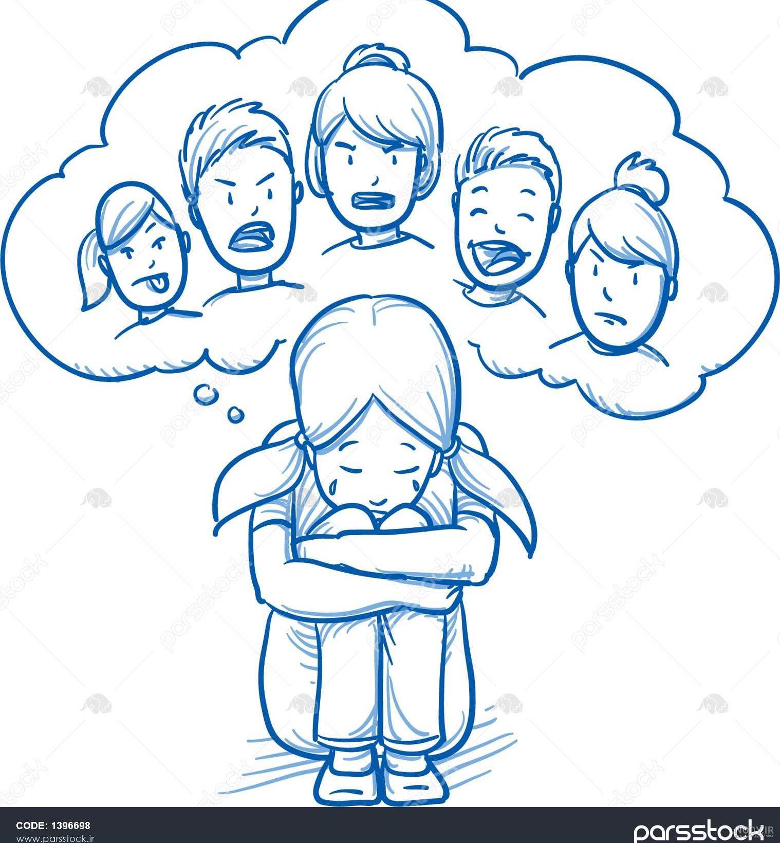 نقاشی دخترانه زیبا و آسان
