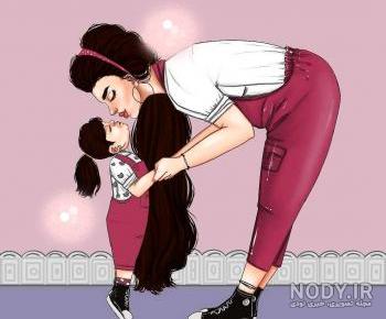 عکس خفن عکس مادر و دختر فانتزی