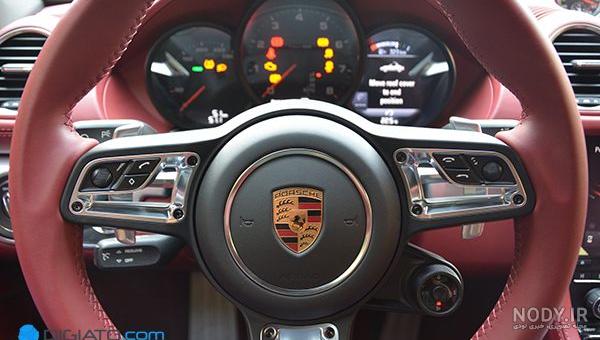  عکس پشت ماشین پورشه