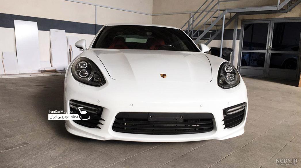  عکس پشت ماشین پورشه