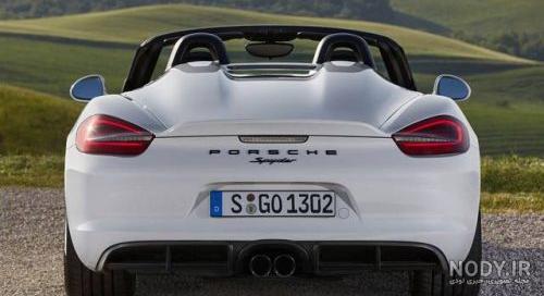  عکس پشت ماشین پورشه