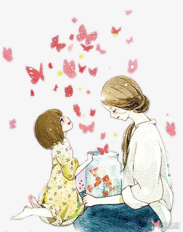 عکس خفن عکس مادر و دختر فانتزی