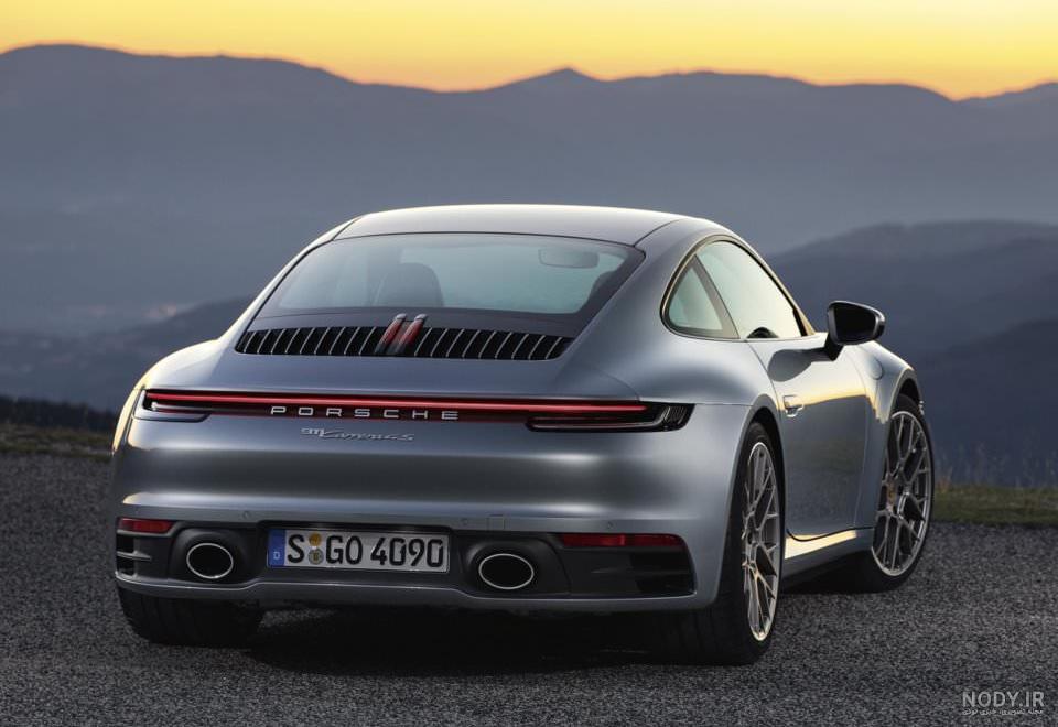  عکس پشت ماشین پورشه