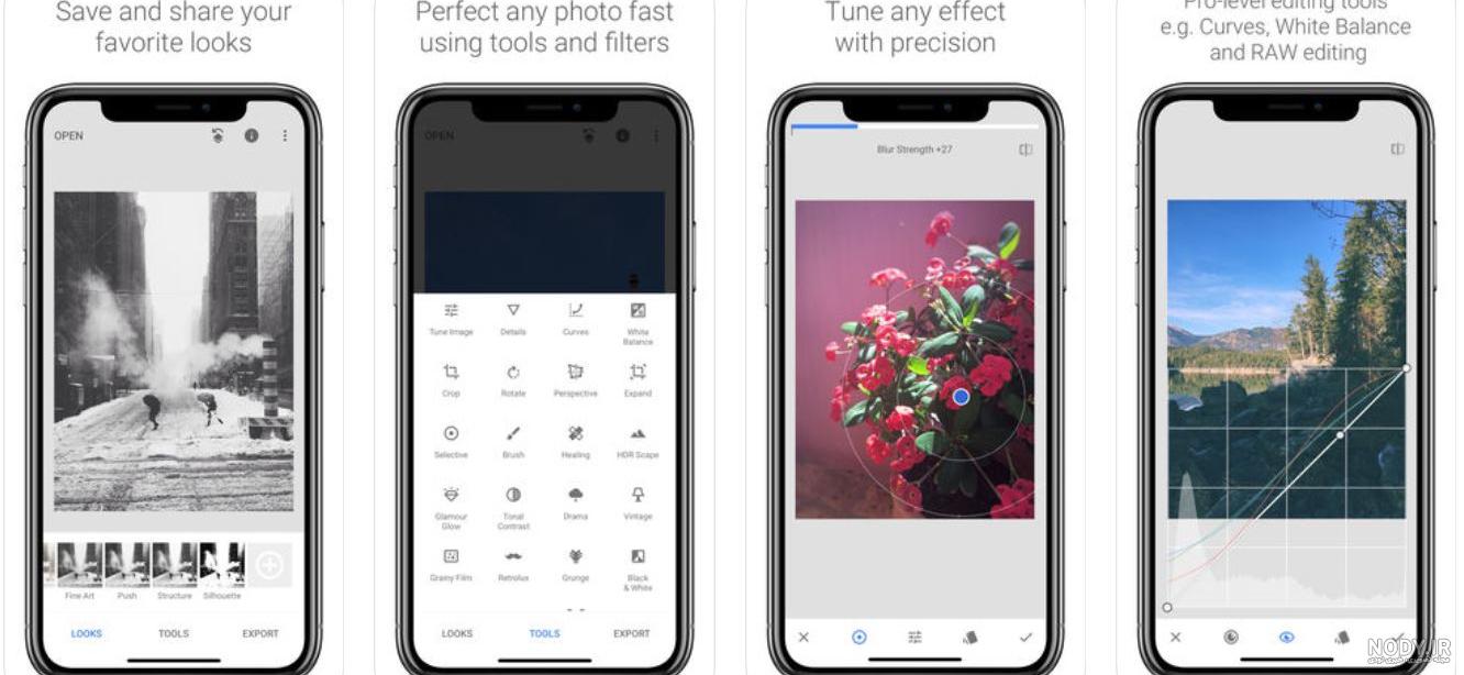 برنامه ادیت عکس برای آیفون رایگان برنامه ادیت عکس برای آیفون رایگان