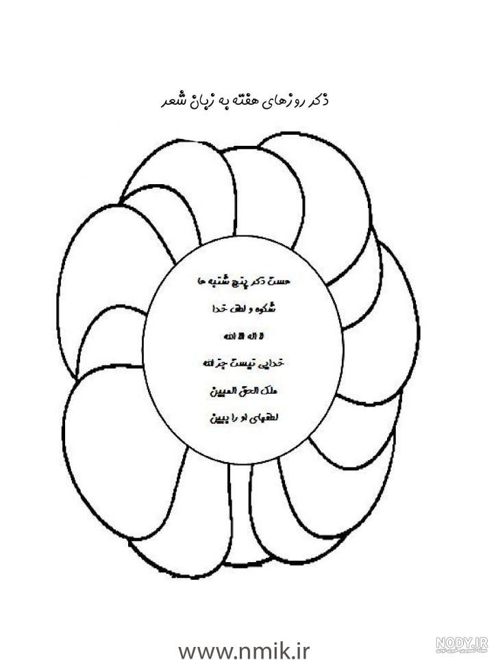 دانلود صوتی شعر ذکر ایام هفته کودکانه