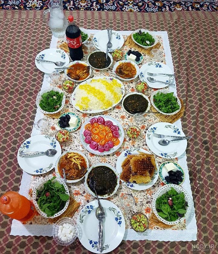 عکس رنگی سفره هفت سین عکس رنگی سفره هفت سین