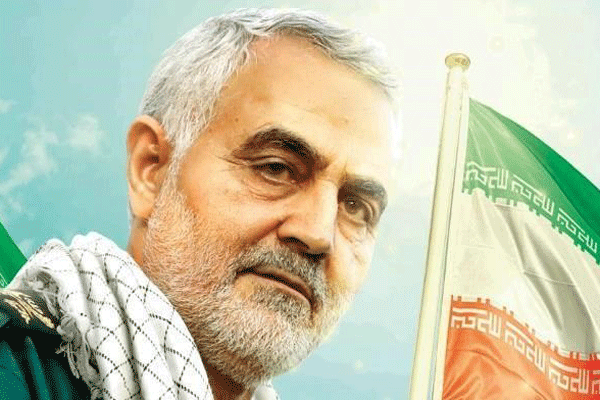عکس سردار سلیمانی با رهبر با کیفیت بالا