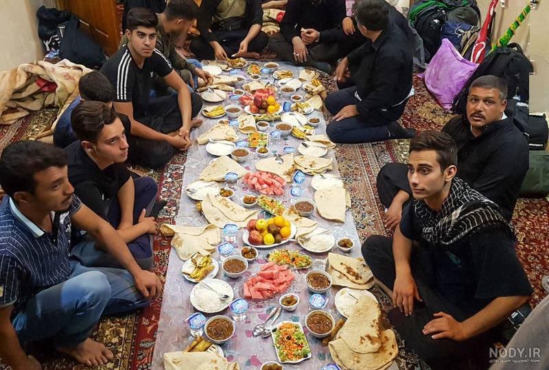 عکس سفره شام مهمانی عکس سفره شام مهمانی