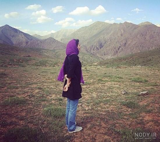 عکس پروفایل دخترونه از پشت سر در طبیعت
