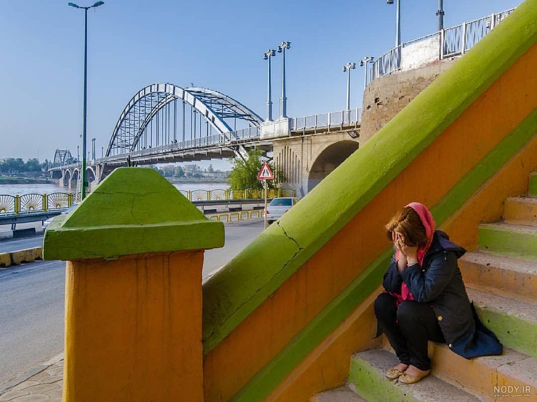 عکس کارون پر آب