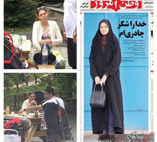 عکسهای آزاده نامداری بی حجاب در سوئیس عکسهای آزاده نامداری بی حجاب در سوئیس