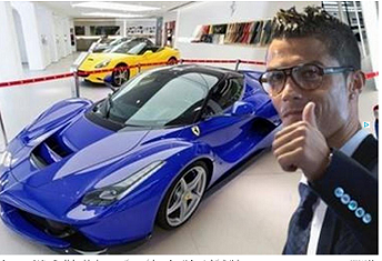ماشین رونالدو جدید