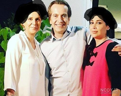 نسرین کهزک و همسر و فرزندش کیست