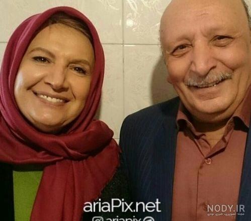 شهین تسلیمی وهمسرش