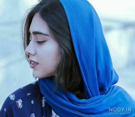عکس دختر با روسری خوشگل برای پروفایل