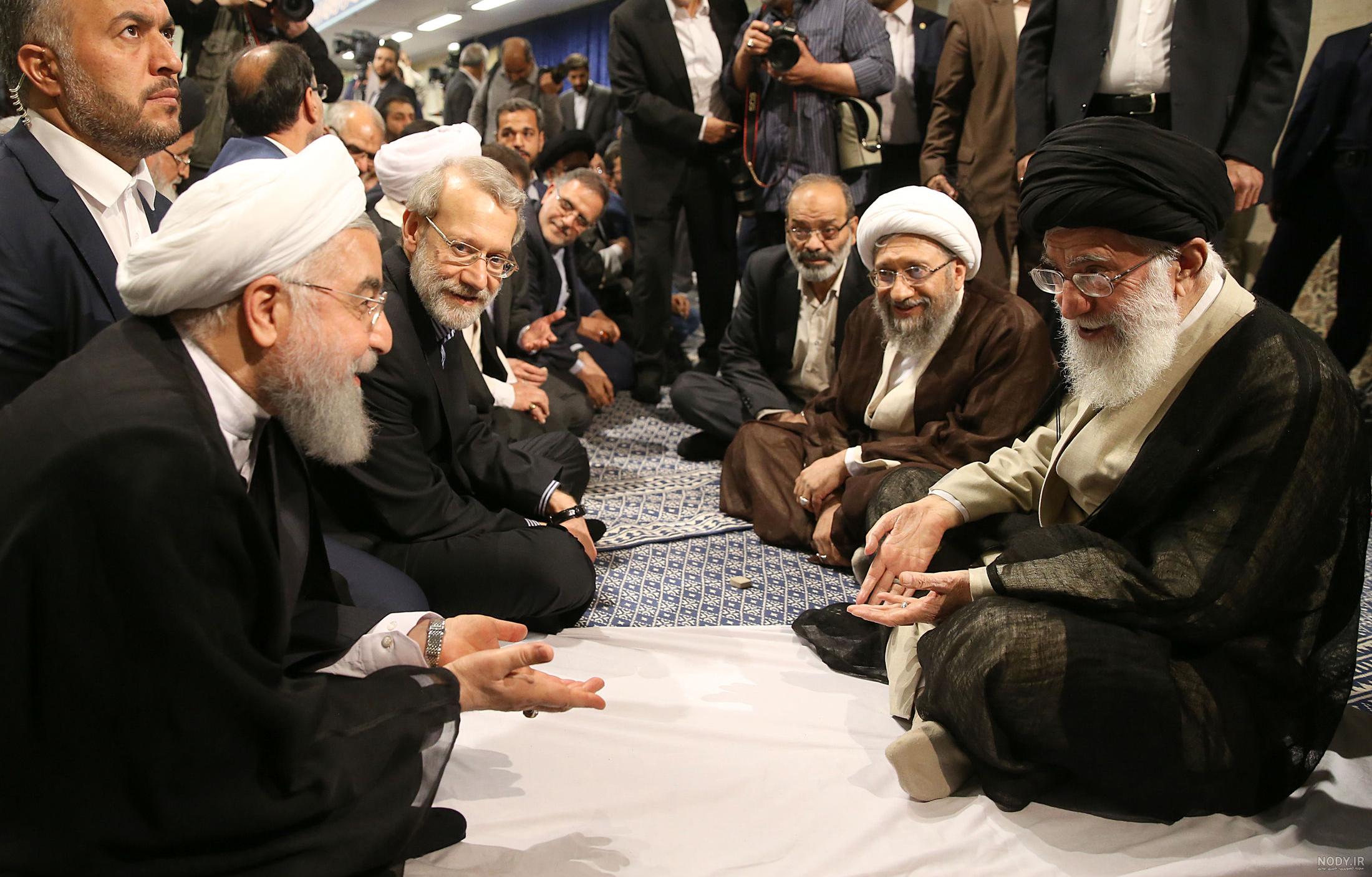 عکس رئیسی با تتلو