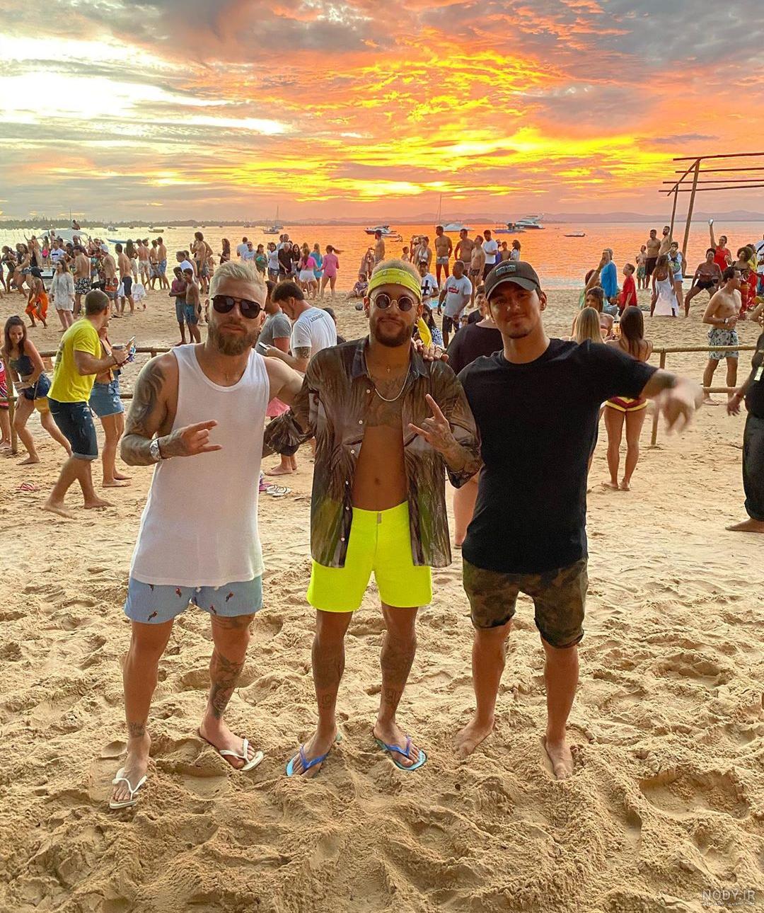 عکس نیمار در برزیل