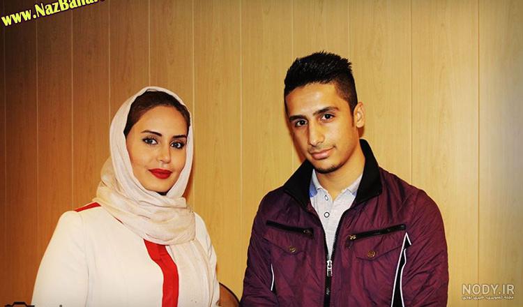 الناز حبیبی و همسر دومش الناز حبیبی و همسر دومش