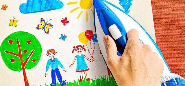 ایده نقاشی با مداد رنگی ایده نقاشی با مداد رنگی