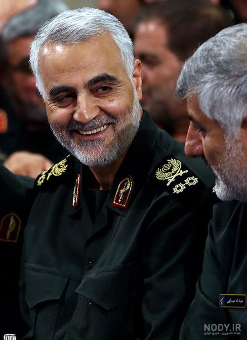عکس حاج قاسم سلیمانی موقع شهادت