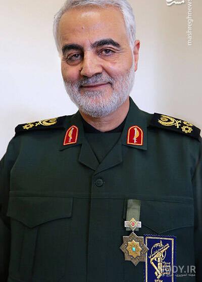 عکس حاج قاسم سلیمانی موقع شهادت