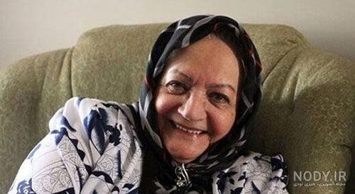 عکس شهلا ریاحی در خانه سالمندان
