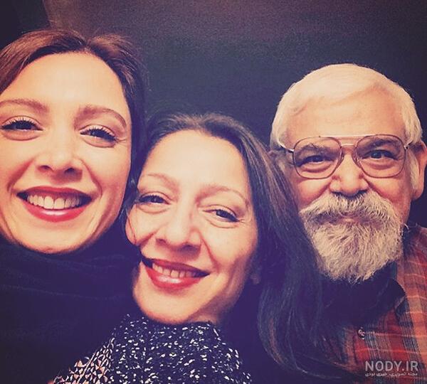 عکس فرناز رهنما و مادرش