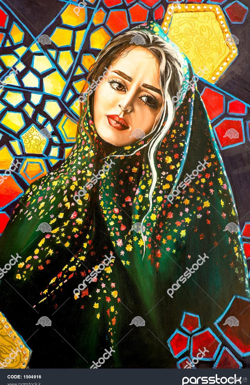نقاشی ایرانی قدیمی