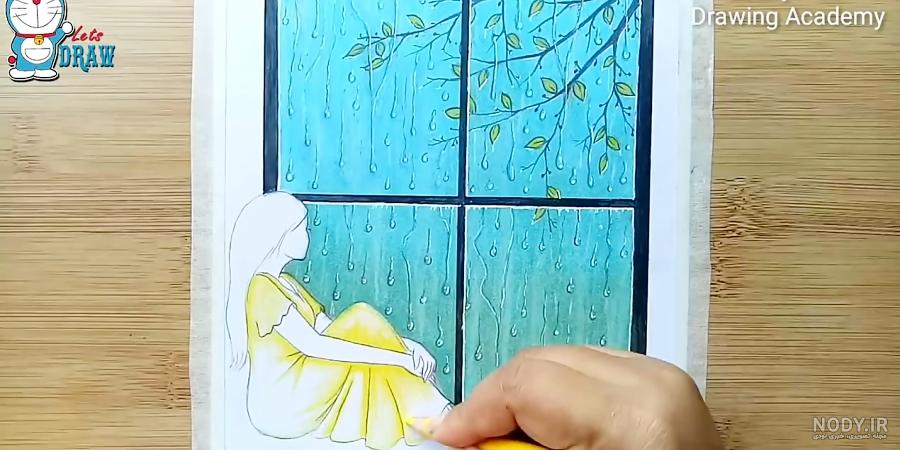 نقاشی روز دختر کودکانه نقاشی روز دختر کودکانه