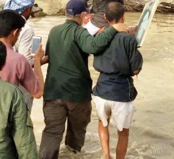 نماهنگ حضور سردار سلیمانی در سیل خوزستان نماهنگ حضور سردار سلیمانی در سیل خوزستان