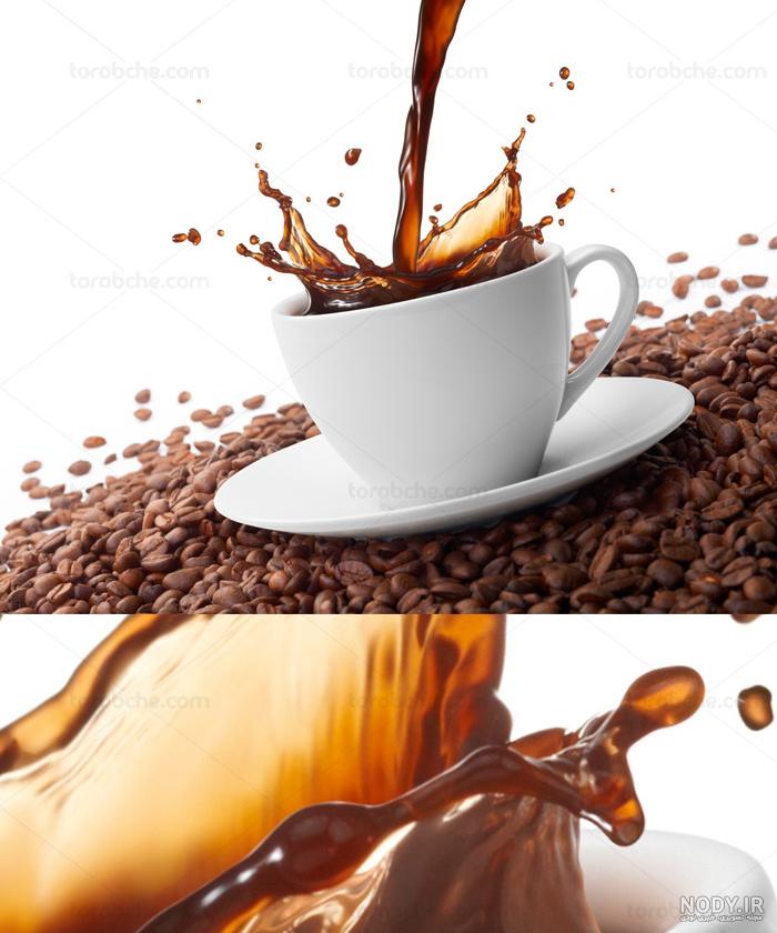 پروفایل عکس فنجان قهوه و دختر