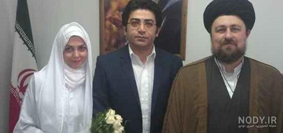 عکس عقد فرزاد حسنی و آزاده نامداری