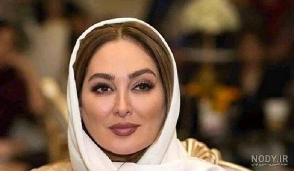 الهام حمیدی و فرزندش در کیش
