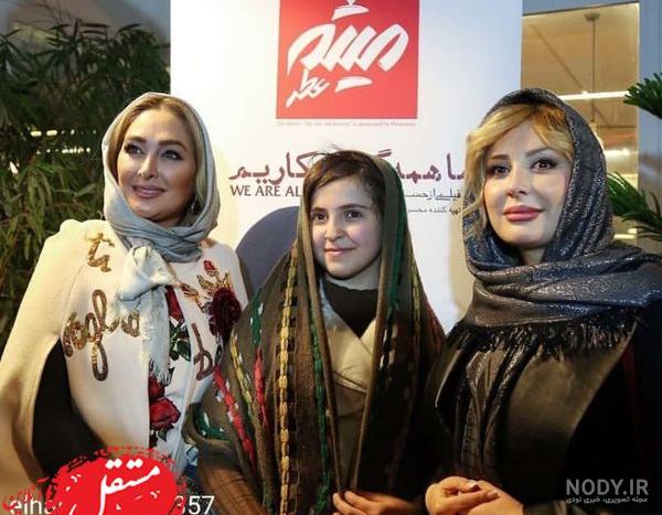 بهاره رهنما و نیوشا ضیغمی و الهام حمیدی در کیش