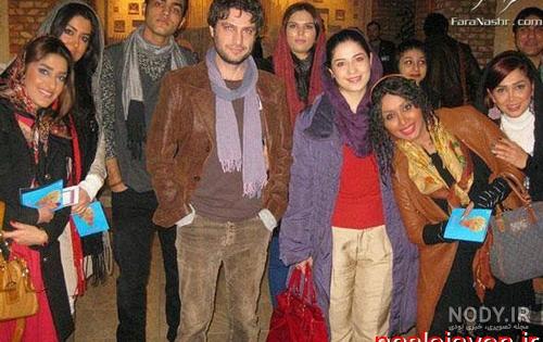 خاطره اسدی و همسرش