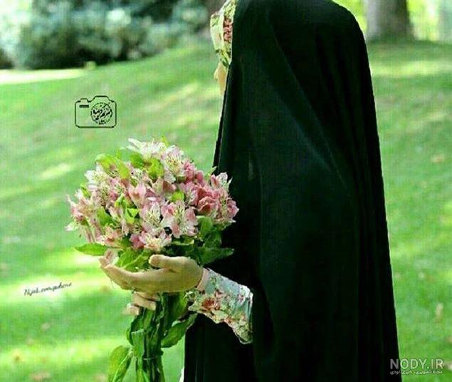 دختر چادری مذهبی