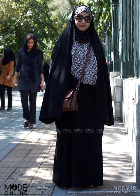 عکس دختر چادری در کربلا