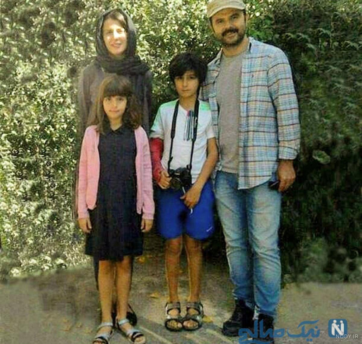 عکس کودکی علی مصفا