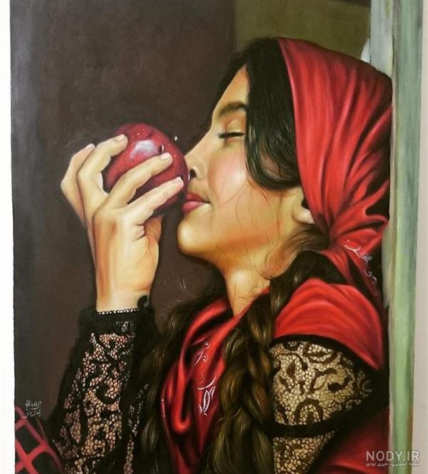 نقاشی فانتزی دخترانه ساده نقاشی فانتزی دخترانه ساده