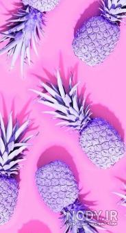 پس زمینه صورتی ساده