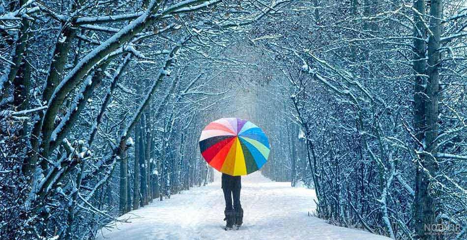 ژست عکاسی دخترانه در طبیعت