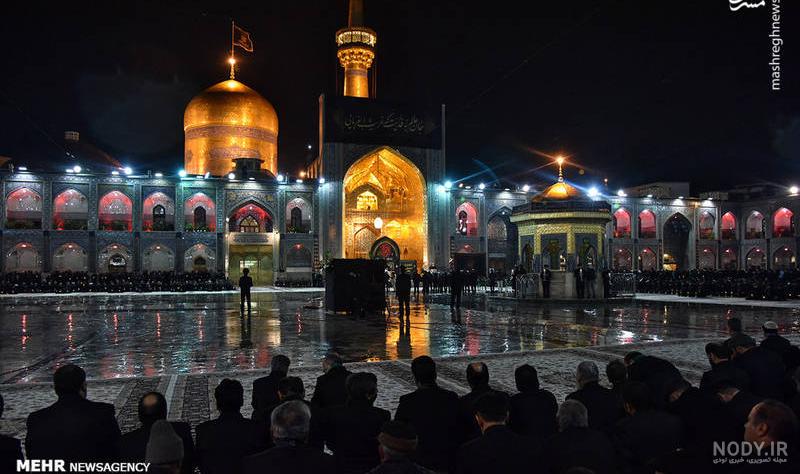 عکس حرم در شب قدر