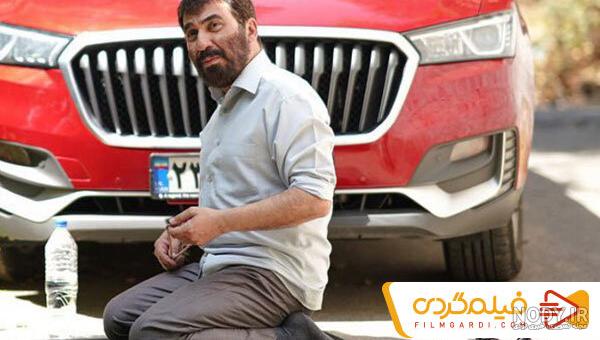 عکس ماشین قرمز در فیلم زهرمار