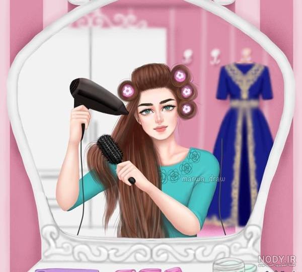عکس پروفایل آرایشگری زنانه عکس پروفایل آرایشگری زنانه