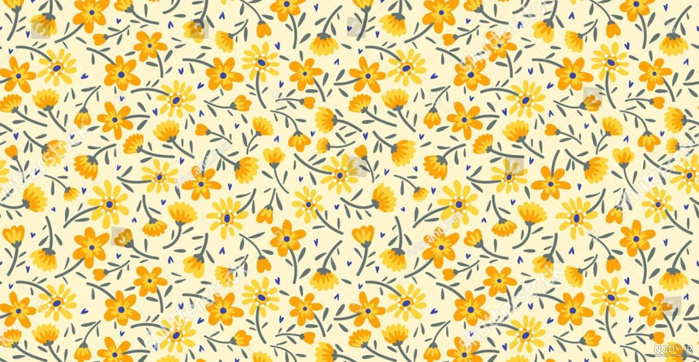  عکس پس زمینه زرد دخترانه