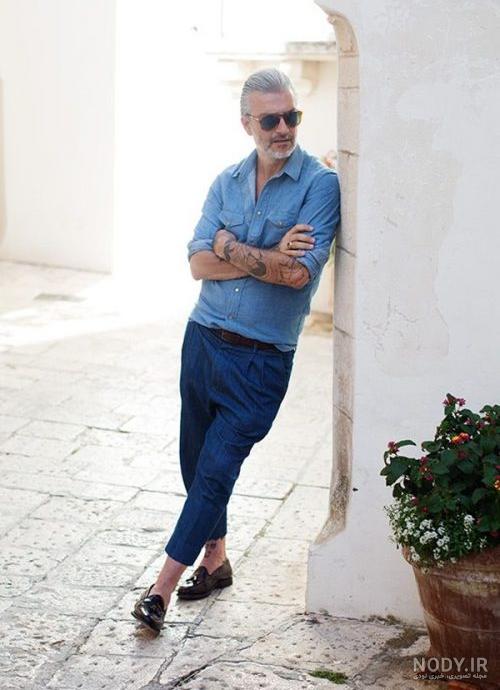 عکس مرد ۵۰ ساله خوشتیپ ایرانی