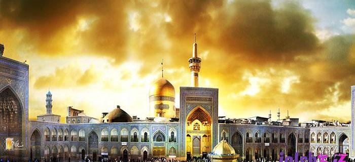 عکس حرم امام رضا از بالا