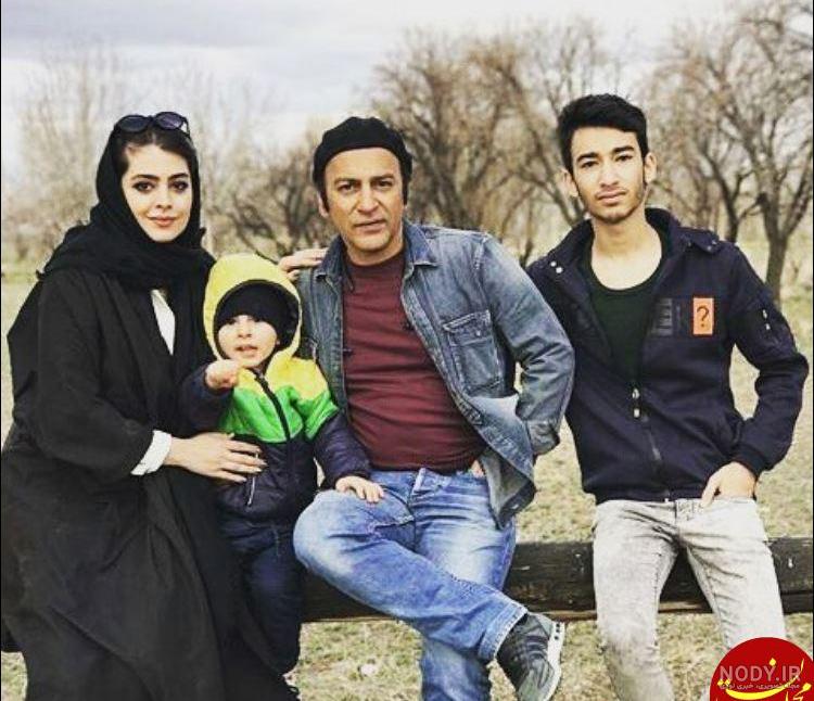 عکس حمیدرضا آذرنگ و همسرش عکس حمیدرضا آذرنگ و همسرش